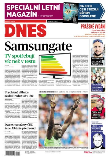 Obálka e-magazínu MF Dnes 29.6.2017