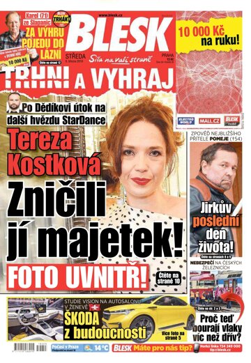 Obálka e-magazínu Blesk 6.3.2019