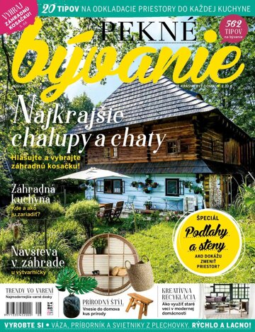 Obálka e-magazínu Pekné bývanie 2019 08