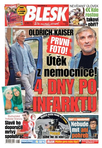 Obálka e-magazínu Blesk 20.7.2019