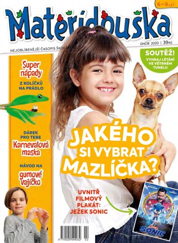 Obálka e-magazínu Mateřídouška 2/2020