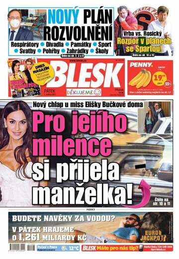 Obálka e-magazínu Blesk 7.5.2021