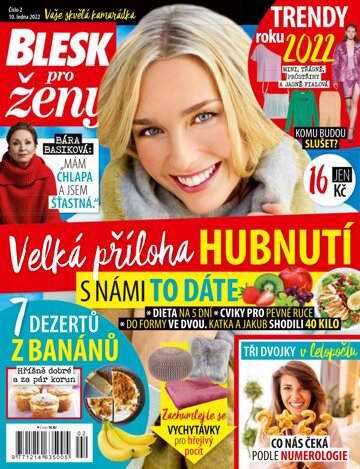 Obálka e-magazínu Blesk pro ženy 2/2022