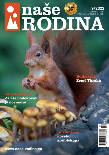 Obálka e-magazínu Naše rodina 9/2022