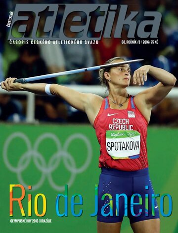 Obálka e-magazínu ATLETIKA III/2016