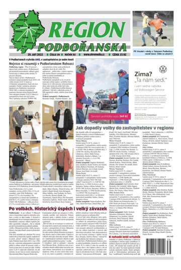Obálka e-magazínu Region Podbořanska 39/2022