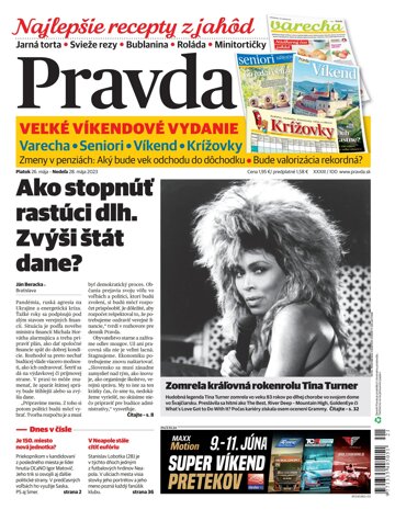 Obálka e-magazínu Pravda 26. 5. 2023
