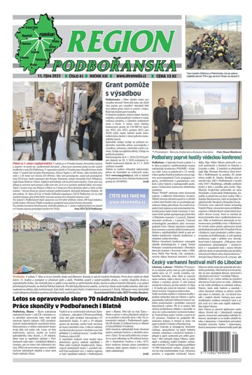 Obálka e-magazínu Region Podbořanska 41/23