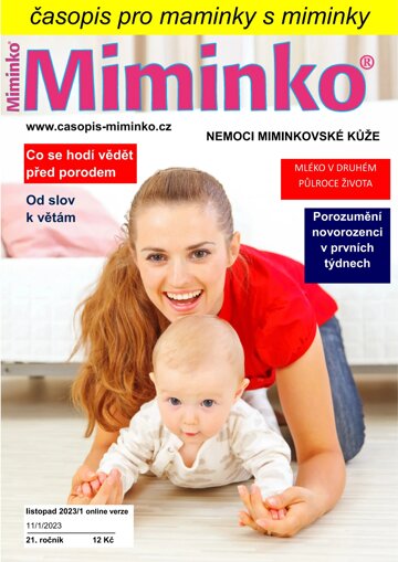 Obálka e-magazínu Miminko 11.1.2023