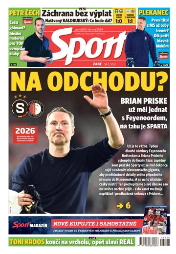 Obálka e-magazínu Sport 3.6.2024