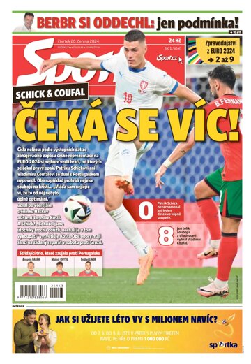 Obálka e-magazínu Sport 20.6.2024