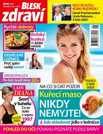 Obálka e-magazínu Blesk Zdraví 8/2024