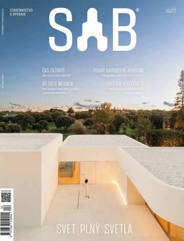 Obálka e-magazínu SaB Stavebníctvo a bývanie september/október 2025