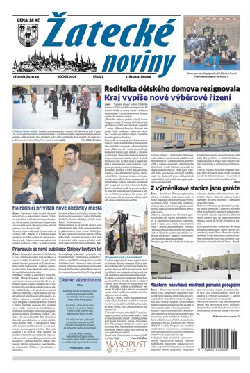 Obálka e-magazínu Žatecké noviny 6/26
