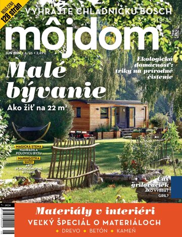 Obálka e-magazínu Môj dom 6/2026