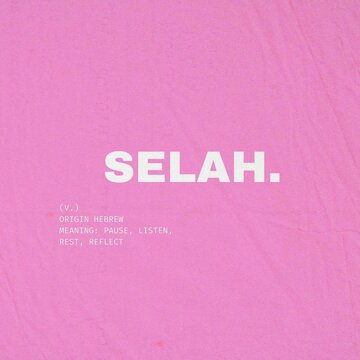 Obálka uvítací melodie SELAH