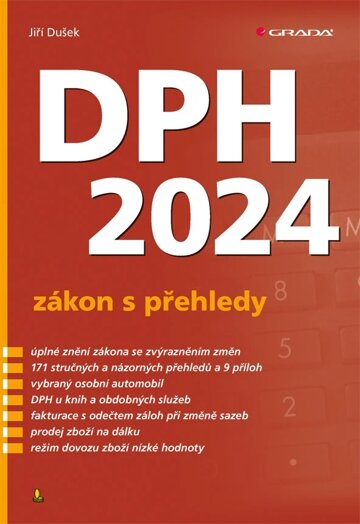 Obálka knihy DPH 2024 - zákon s přehledy