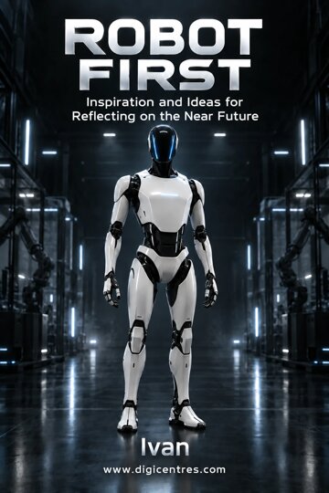 Obálka knihy ROBOT FIRST Inspiration and Incentives to Think About The Close Future