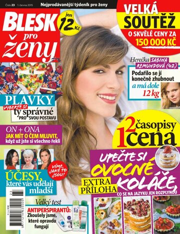 Obálka e-magazínu Blesk pro ženy 1.6.2015