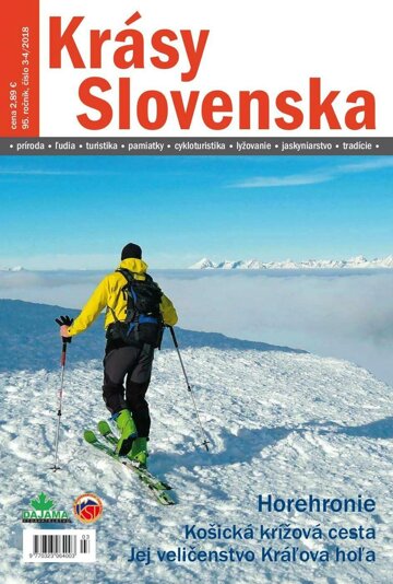 Obálka e-magazínu Krásy Slovenska 3-4/2018