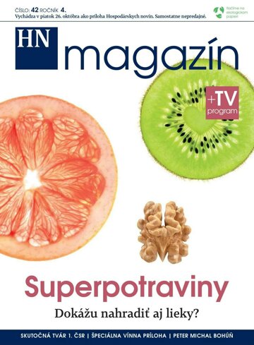 Obálka e-magazínu Prílohy HN magazín číslo: 42 ročník 4.