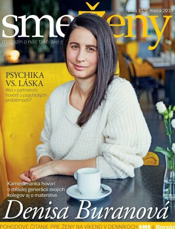 Obálka e-magazínu SME ŽENY 9/3/2019