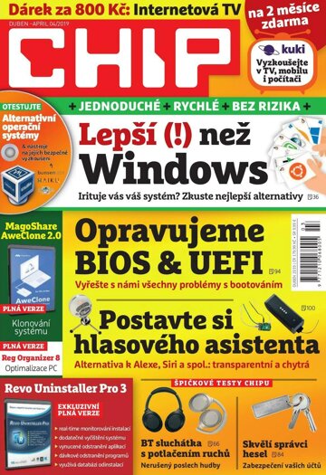 Obálka e-magazínu CHIP 4/2019