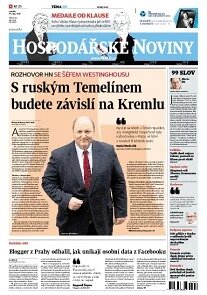 Obálka e-magazínu Hospodářské noviny 210 - 29.10.2012