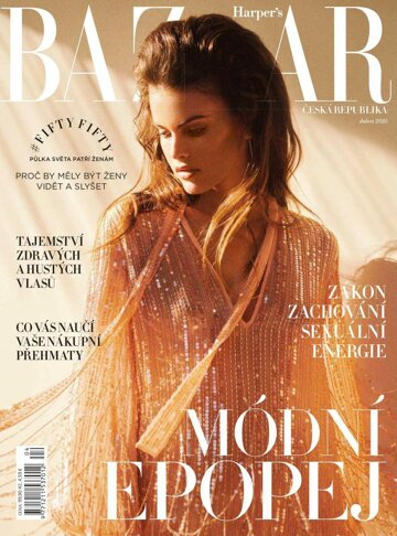 Obálka e-magazínu Harper’s Bazaar 4/2020