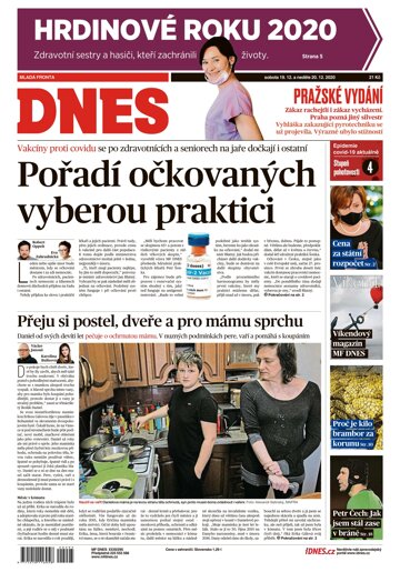 Obálka e-magazínu MF Dnes 19.12.2020