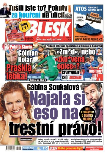 Obálka e-magazínu Blesk 20.3.2021