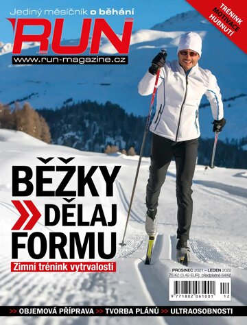 Obálka e-magazínu RUN 12/2021-1/2022