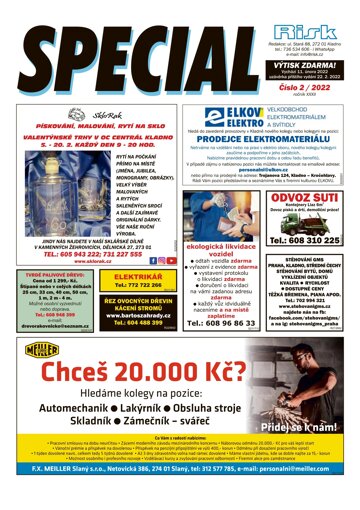 Obálka e-magazínu Special 2/2022