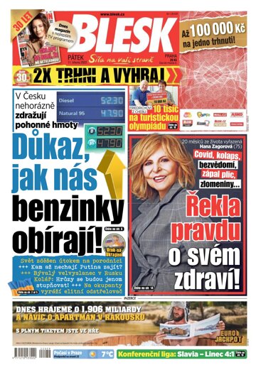 Obálka e-magazínu Blesk 11.3.2022