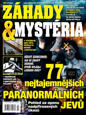 Obálka e-magazínu Enigma extra - Edice Záhady & Mystéria 2/21