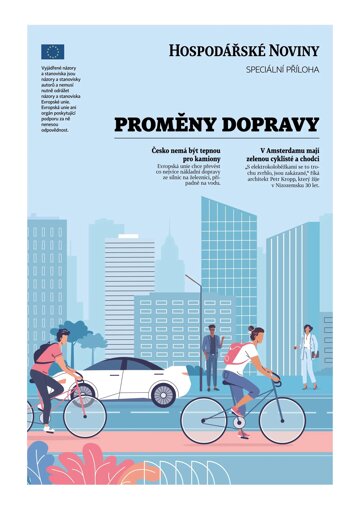 Obálka e-magazínu Hospodářské noviny - příloha 027 - 7.2.2023 Proměny dopravy