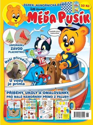 Obálka e-magazínu Méďa Pusík 6/2021