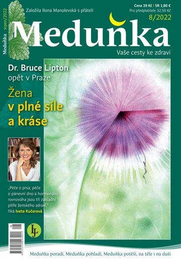 Obálka e-magazínu Meduňka 8/2022