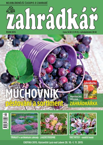 Obálka e-magazínu Zahrádkář 10/2015