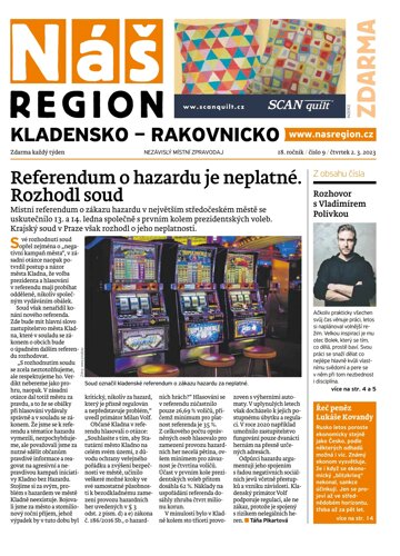 Obálka e-magazínu Náš Region - Kladensko/Rakovnicko 9/2023