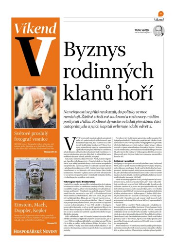 Obálka e-magazínu Hospodářské noviny - příloha Víkend 149 - 4.8.2023 Víkend