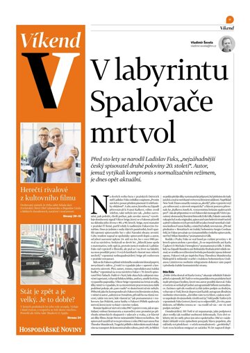 Obálka e-magazínu Hospodářské noviny - příloha Víkend 179- 15.9.2023 Víkend