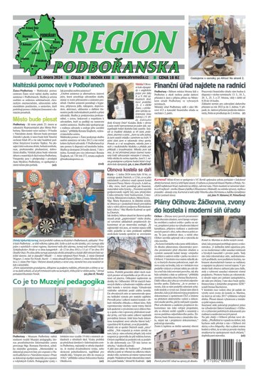 Obálka e-magazínu Region Podbořanska 8/24