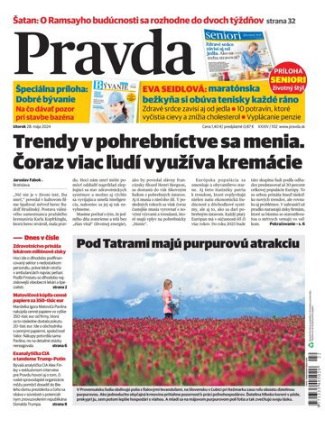 Obálka e-magazínu Pravda 28. 5. 2024