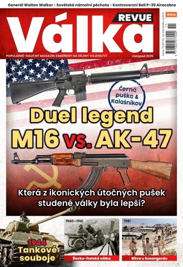Obálka e-magazínu Válka REVUE 11/2025