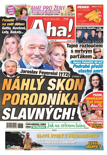 Obálka e-magazínu AHA! 31.3.2026