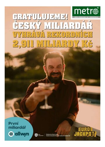 Obálka e-magazínu deník METRO 5.6.2026
