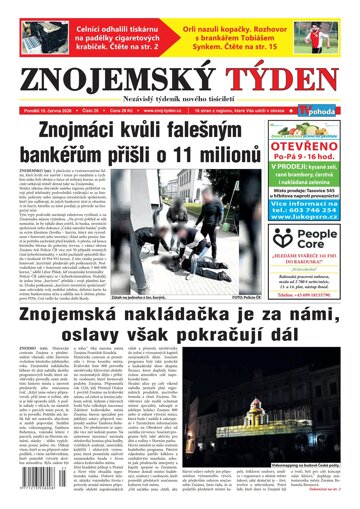 Obálka e-magazínu Znojemský týden 25/2026