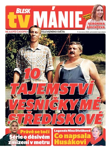 Obálka e-magazínu Blesk Tv manie 11.7.2026