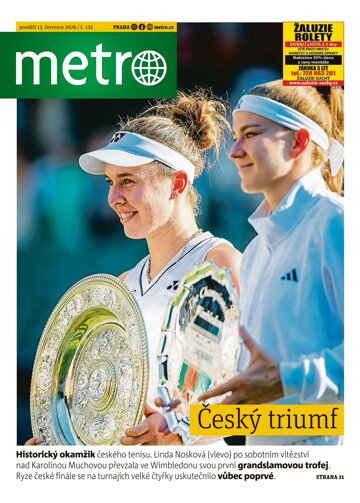Obálka e-magazínu deník METRO 13.7.2026